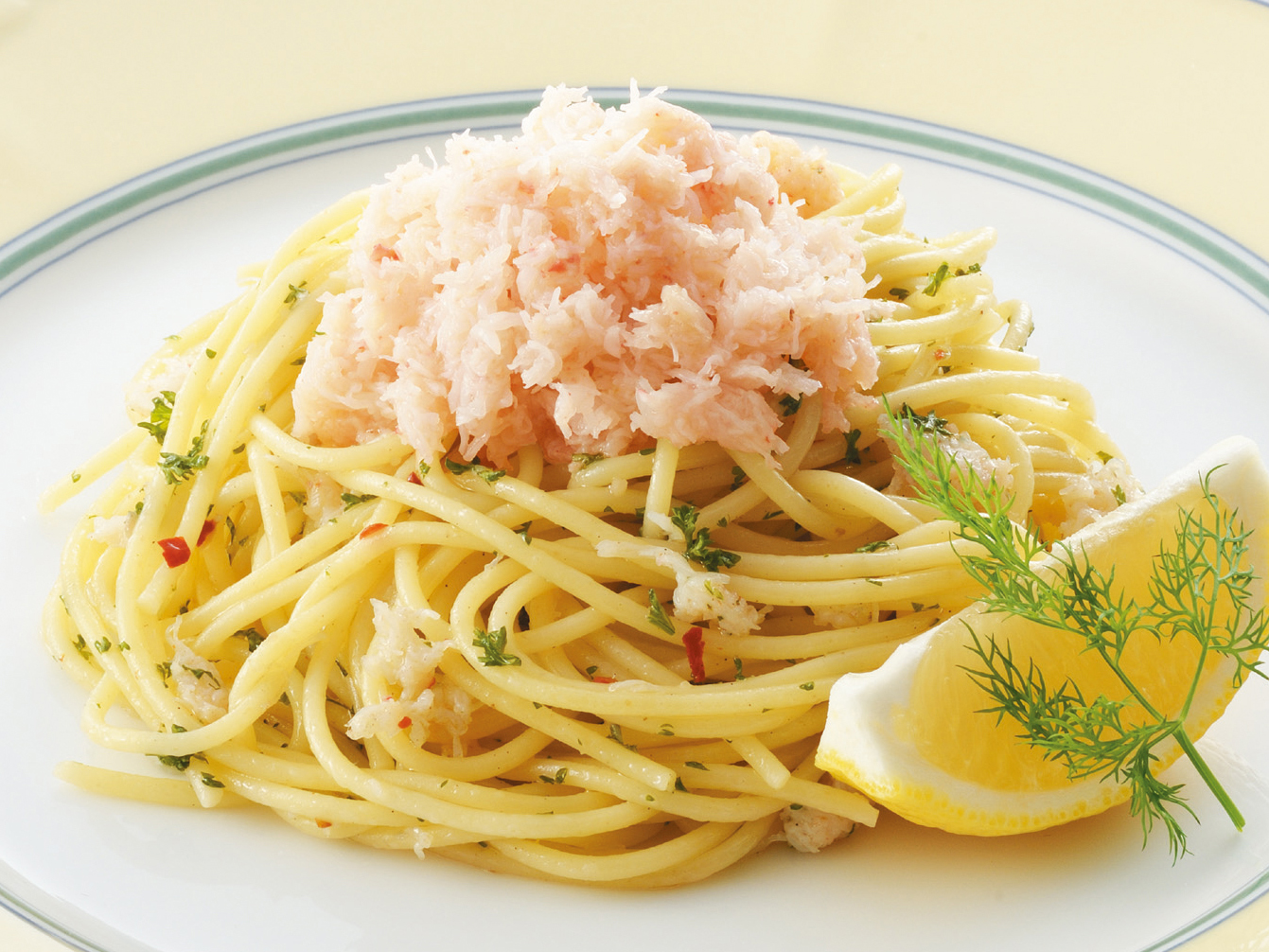 crab pasta