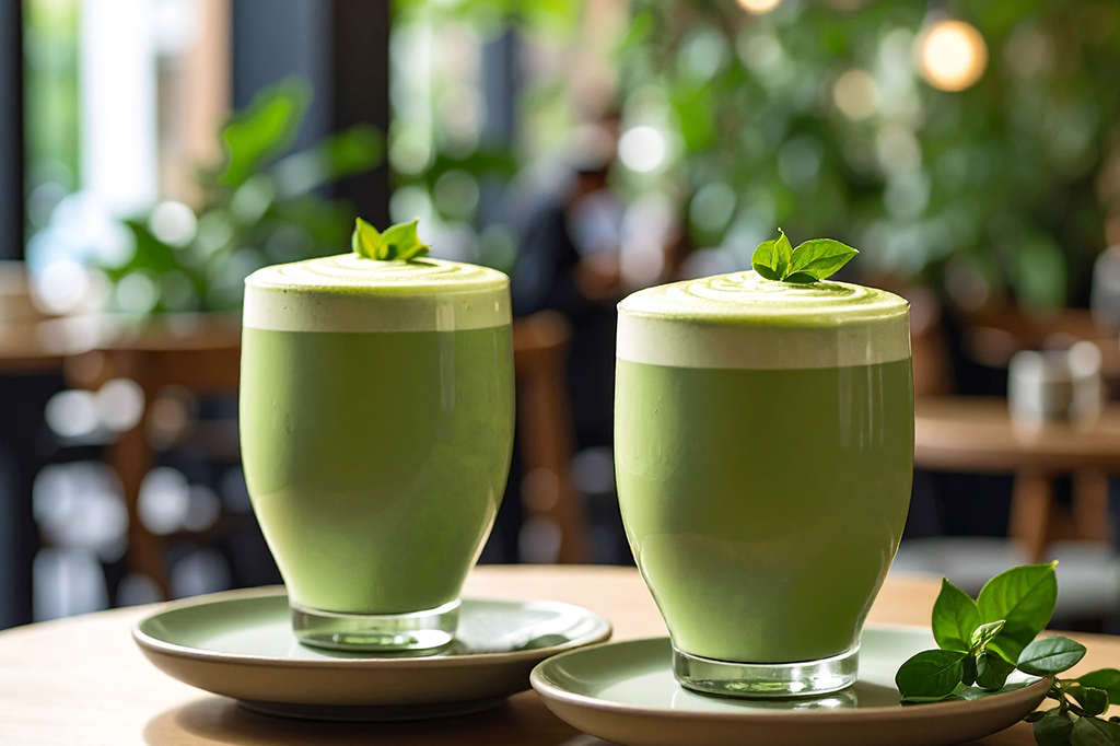 Enjoy Matcha Flavor by Powdered Tea